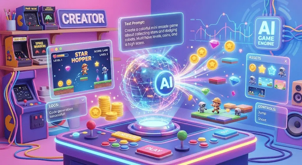 游戏生成流程结构示意